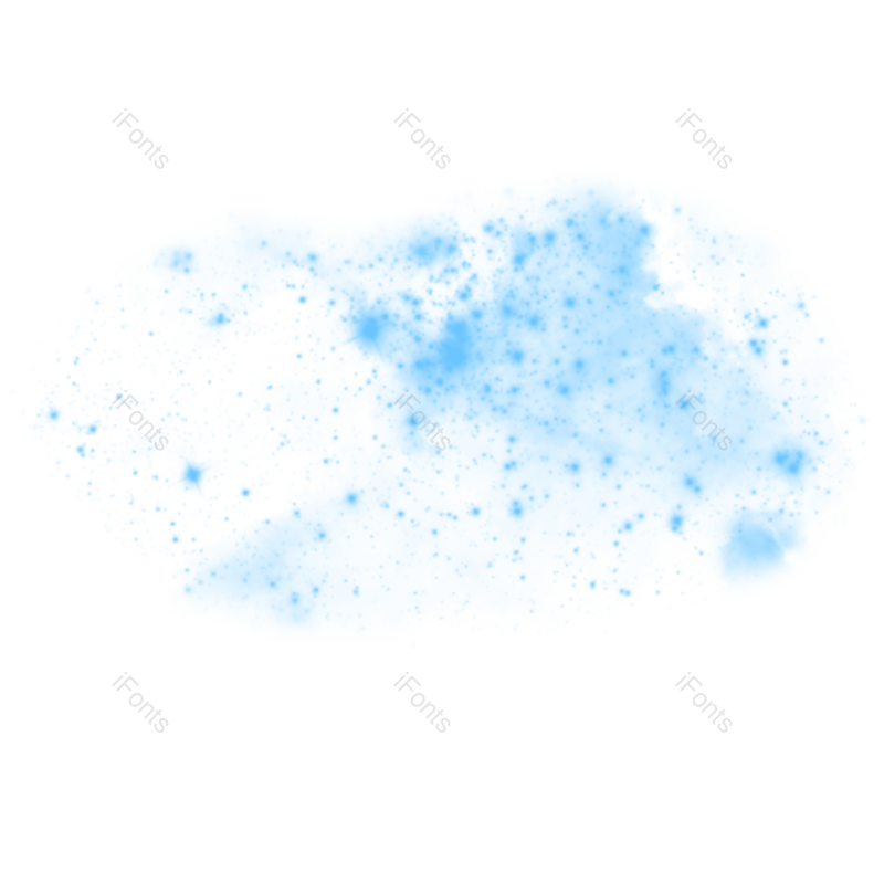 光效图片,蓝色元素,简约PNG,夜晚免抠素材